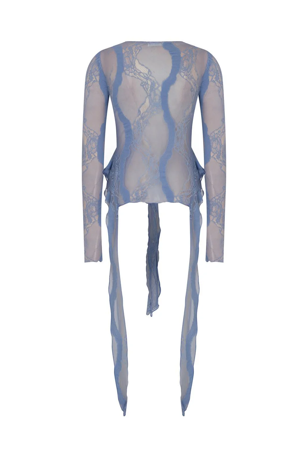 Blue Lace Top - Image 3