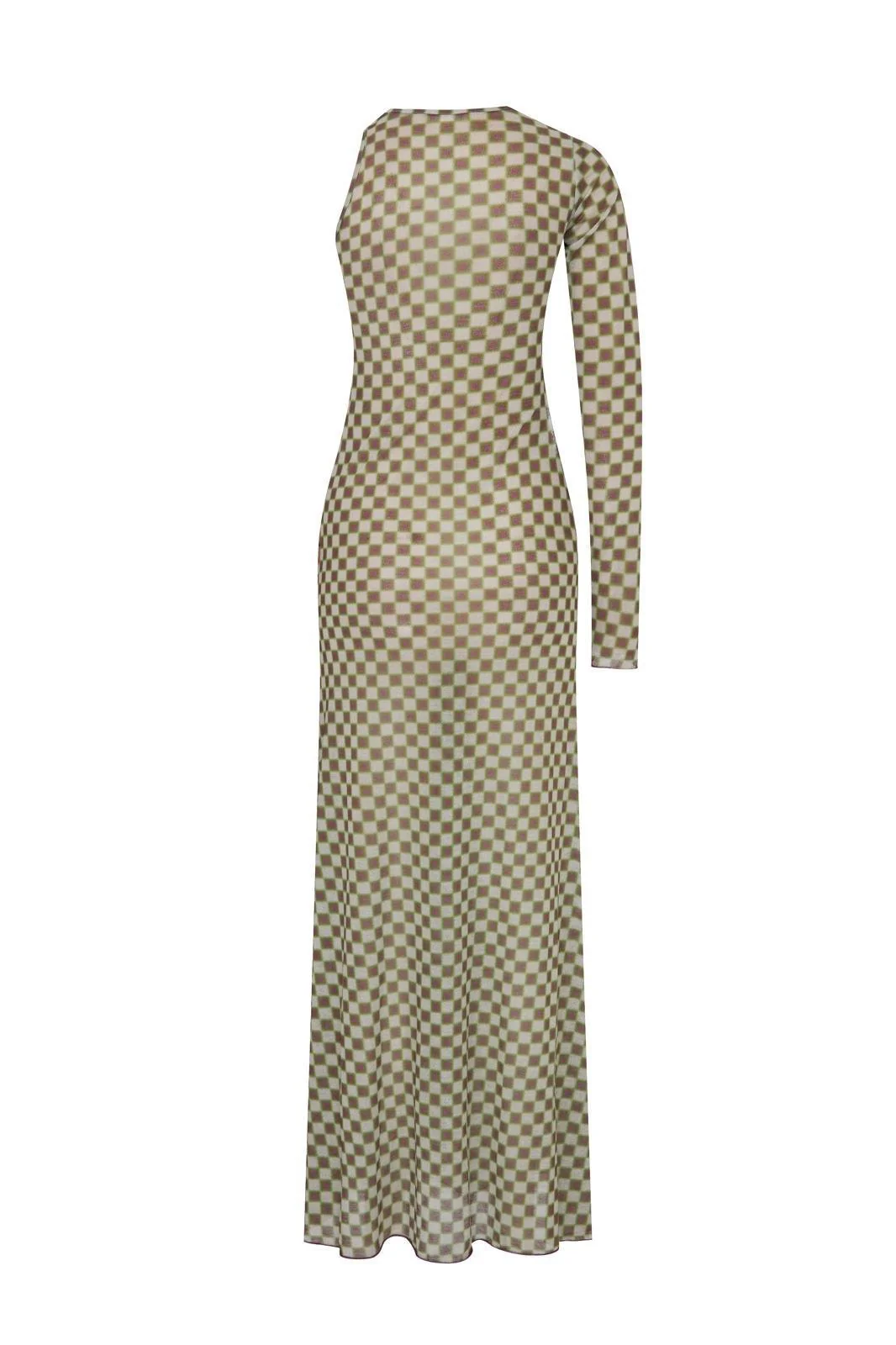Checked Dress - Image 3