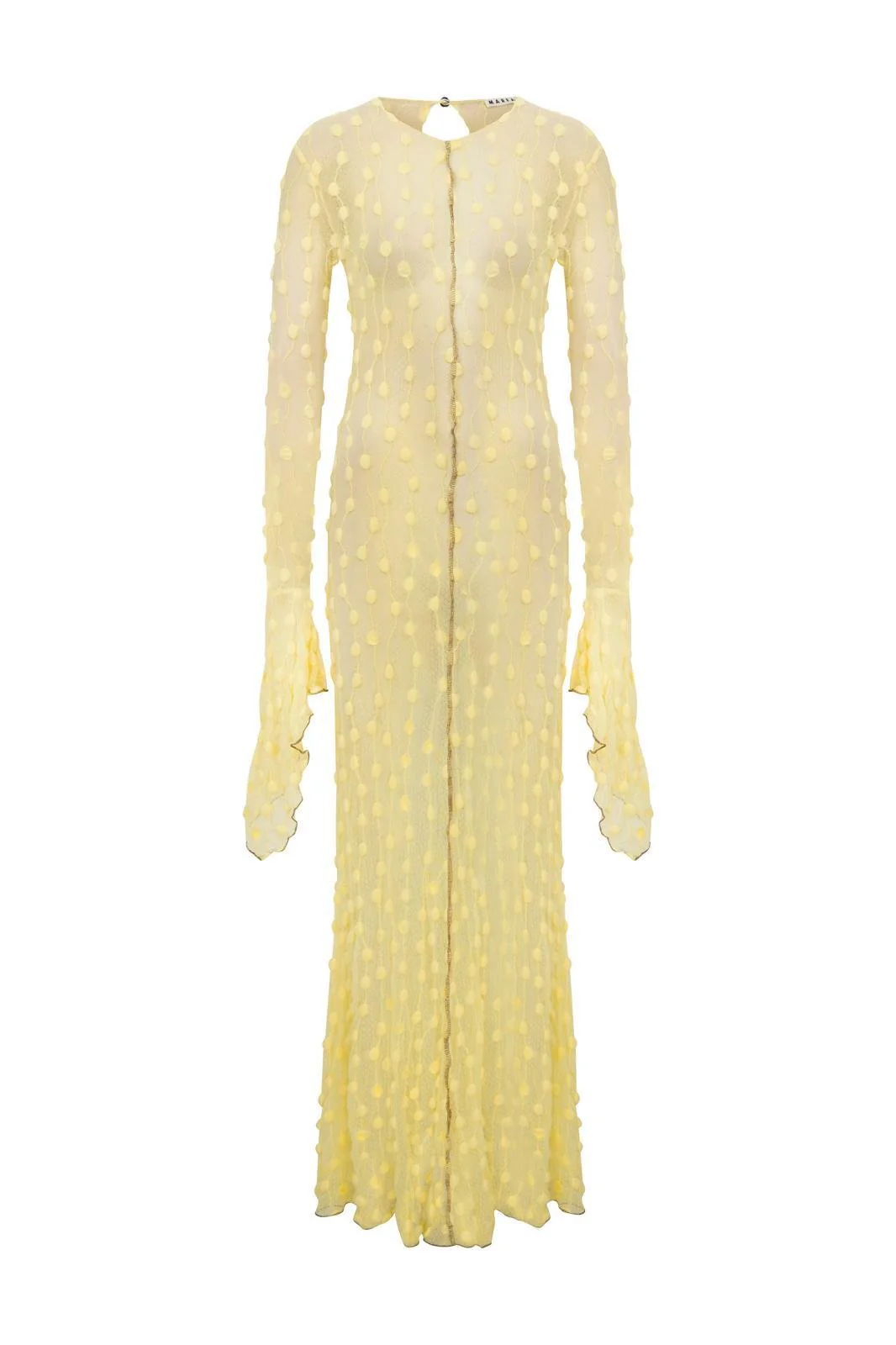 Yellow Debbie Lace Dress