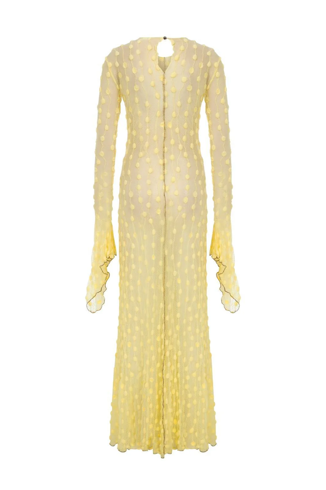 Yellow Debbie Lace Dress - Image 3