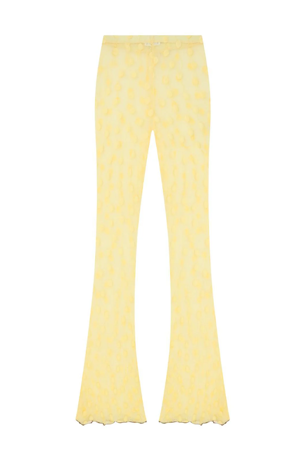 Yellow Debbie Lace Trousers - Image 3